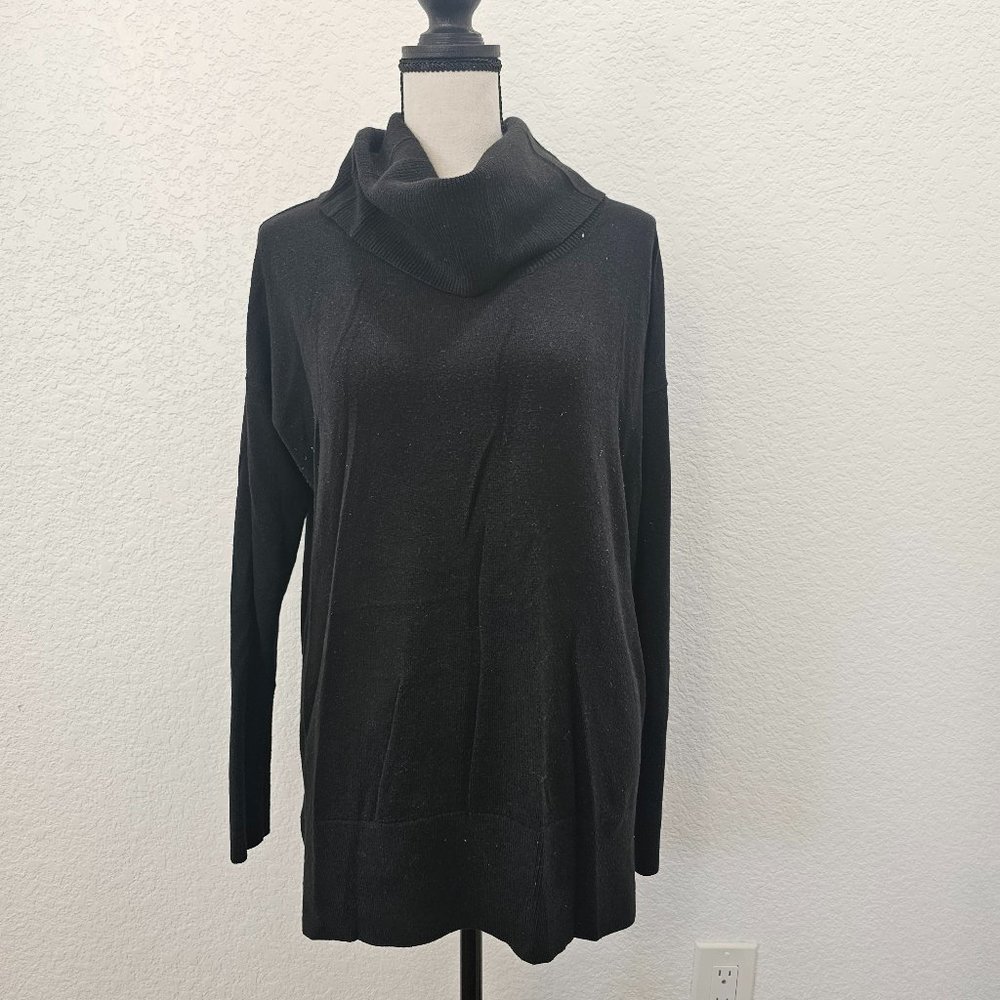 Tunic Cowl Neck Sweater